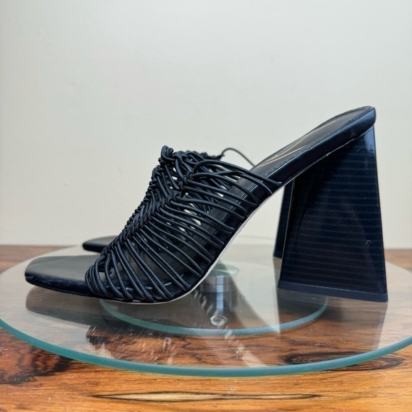 Sam Edelman Laurette Block Heel Mule black - size 7 - Picture 5 of 17